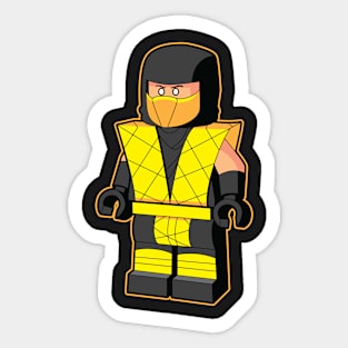 Mini Scorpion Sticker